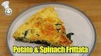Spinach & Potato Frittata Recipe