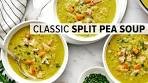 SPLIT PEA SOUP | the classic recipe you know and love!