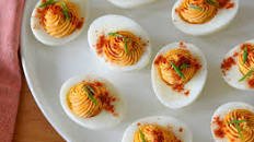 Sriracha Deviled Eggs