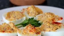 Sriracha Deviled Eggs