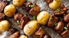 Steak & Potato Kebabs Recipe