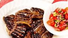 Steak with balsamic vinegar marinade