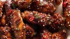 Sticky Chinese Chicken Wings