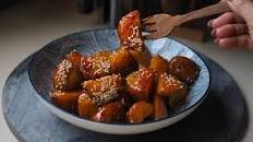 Sticky Korean Potatoes