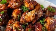 Sticky Soy Chicken Wings