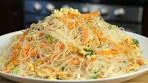 Stir Fried Rice Noodles with Eggs (鸡蛋炒米粉)