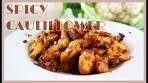 Stir fried spicy cauliflower authentic Sichuan/ Szechuan food ...