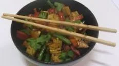 Stir-Fried Tofu and Vegetables with Kecap Manis recipe