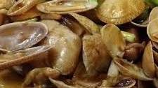 Stir Fry Clams in Ginger Spring Onion