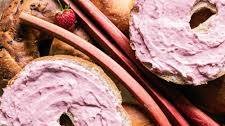 Strawberry rhubarb cream cheese