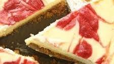 Strawberry Swirl Cheesecake