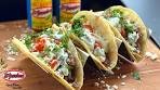 STREET TACOS w/Cilantro Lime Crema | El Yucateco Recipe