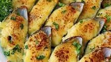 Stuffed Baked Mussels (Baked Tahong)