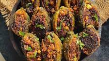 Stuffed Bitter Gourd / Bharwa karela Recipe