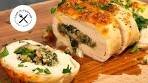 Stuffed Chicken Breast: A Golden Cheesy Delight