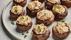 Stuffed Cream Cheese Mushrooms