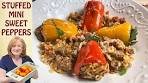 STUFFED MINI SWEET PEPPERS Recipe | Stuffed Pepper ...