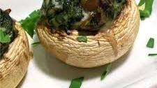 Stuffed Mushrooms with Spinach