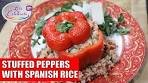 Stuffed Peppers with Spanish Rice - Let's Celebrate TV