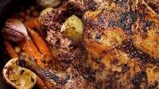 Sumac Roast Chicken With Carrots and Chickpeas