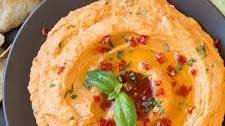 Sun Dried Tomato Basil Hummus