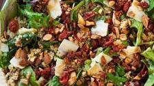 Sun Dried Tomato Quinoa Salad with Balsamic Vinaigrette