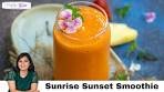 Sunrise Sunset Tropical Smoothie Recipe