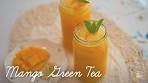Super Easy Iced Mango Jasmine Green Tea 🥭 Using Fresh ...