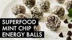 SUPERFOOD Mint Chip Energy Balls