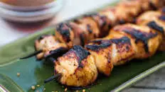 Sweet-and-Sour Grilled Chicken Skewers (Yakitori Nanbansu) Recipe