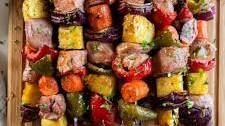 Sweet and Sour Pork Kabobs