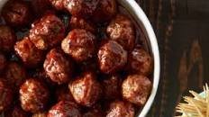 Sweet and Spicy Barbecue Meatballs