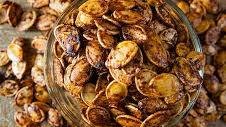 Sweet and Spicy Roasted Pumpkin Seeds