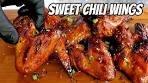 Sweet and Spicy Wings | Sweet Chili Sauce | Chicken Wing ...