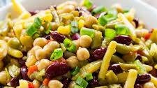 Sweet and Tangy Four Bean Salad