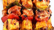 Sweet BBQ Chicken Kebabs