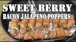 Sweet Heat Strawberry Bacon Jalapeno Poppers