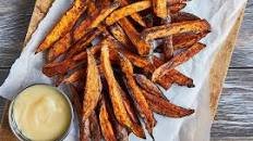 Sweet Potato Fries with Honey Butter Sauce