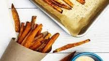 Sweet Potato Fries with Sriracha Aioli