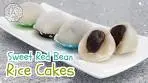 Sweet Rice and Red Bean Cakes (찹쌀떡, ChapSsalTteok ...