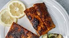 Sweet + Spicy Air Fryer Salmon