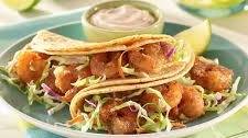 Sweet & Spicy Baked Shrimp Tacos