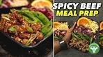 Sweet & Spicy Beef Meal Prep Recipe