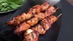 Sweet & Spicy Chicken Skewers…Score!