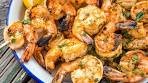 Sweet & Sticky Honey Garlic Shrimp Skewers