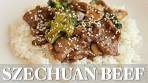 Szechuan Beef and Broccoli