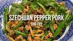 Szechuan Pepper Pork Stir Fry