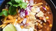 Taco Soup in Slow Cooker