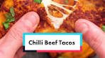 Tag someone who needs these Chilli Beef Tacos 🔥🔥 Ready ...