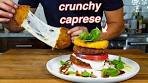 Take Caprese Salad To The Next Level With Fried Mozzarella